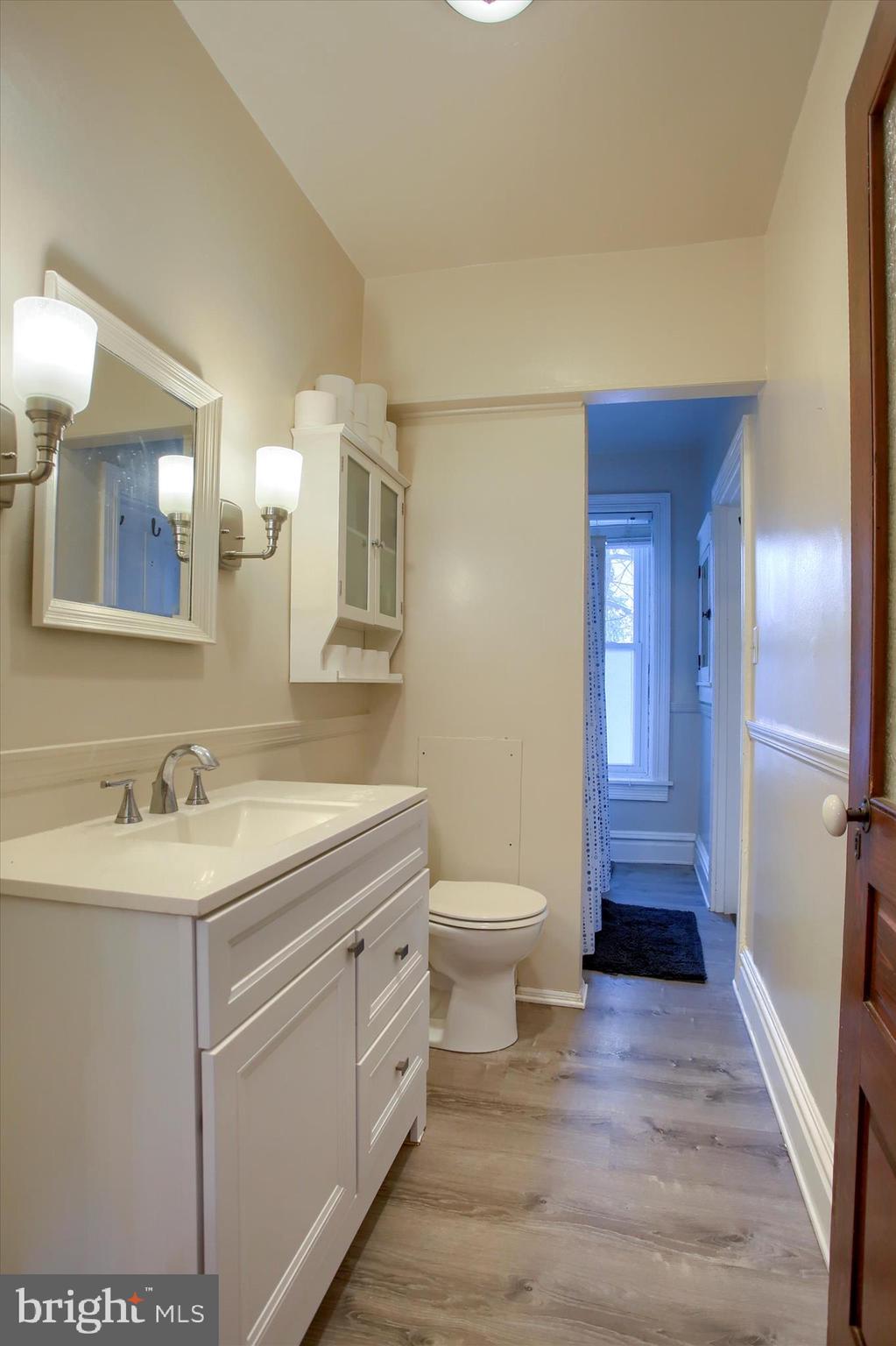 147 A Street Carlisle, PA 17013 - Photo 27 of 55 a bathroom with a toilet sink and mirror