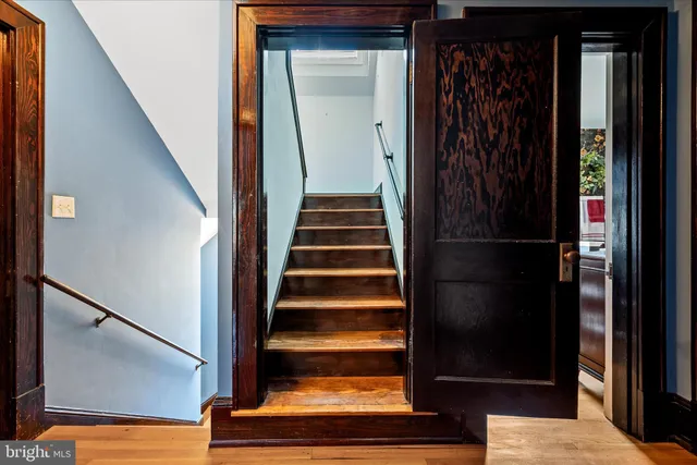 a view of storage and utility room