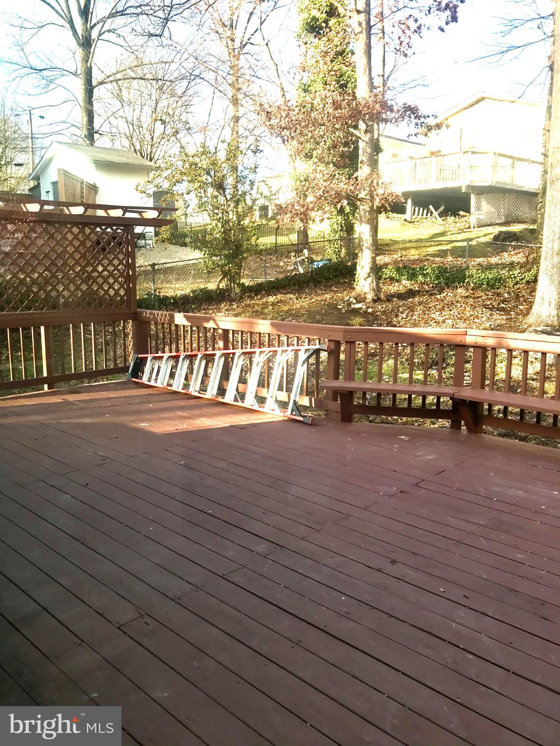 6207 Greeley Boulevard Springfield, VA 22152 - Photo 15 of 16 huge deck