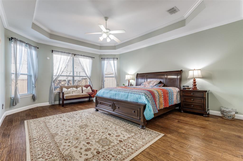 14886 Daneway Drive Frisco, TX 75035 - Photo 21 of 30 a bedroom with a bed and a window