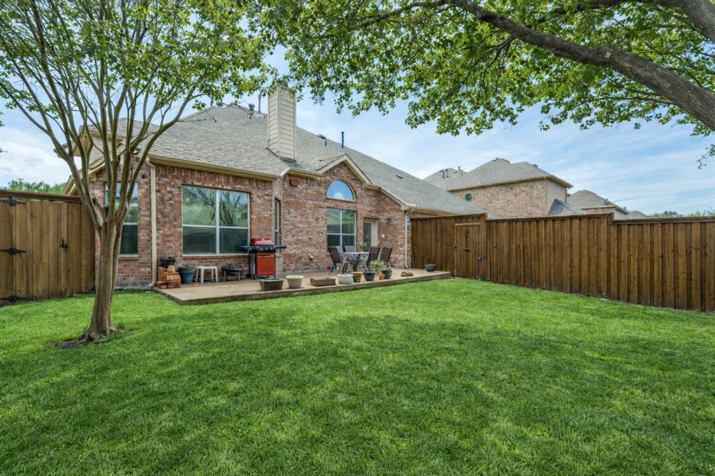 14886 Daneway Drive Frisco, TX 75035 - Photo 25 of 29 a view of a house with backyard porch and sitting area