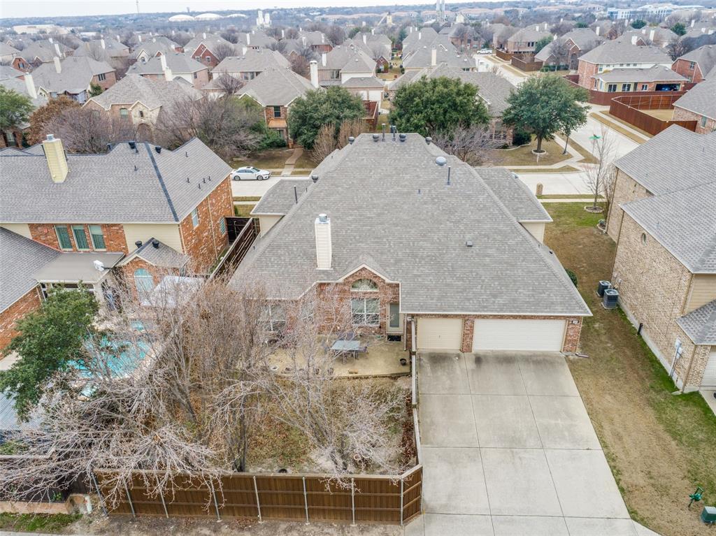 14886 Daneway Drive Frisco, TX 75035 - Photo 26 of 29 an aerial view of a house