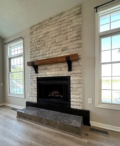 a view of a house with swimming pool