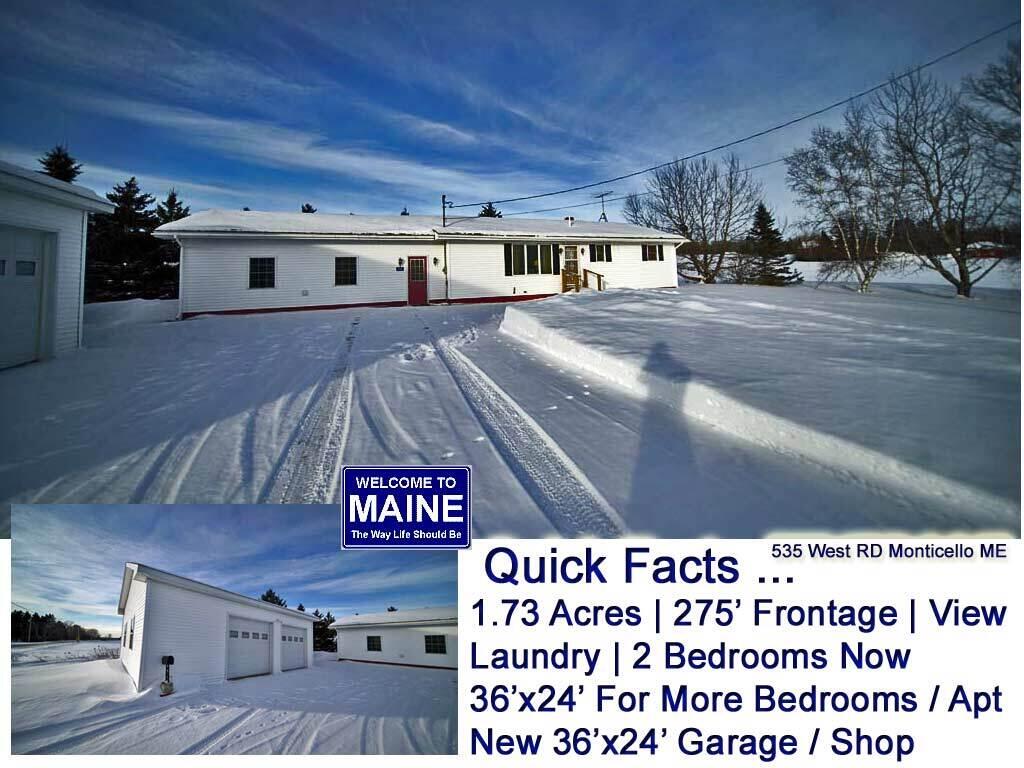 535 W Road Monticello, ME 04760 - Photo 1 of 51 535-west-rd-monticello-me-s