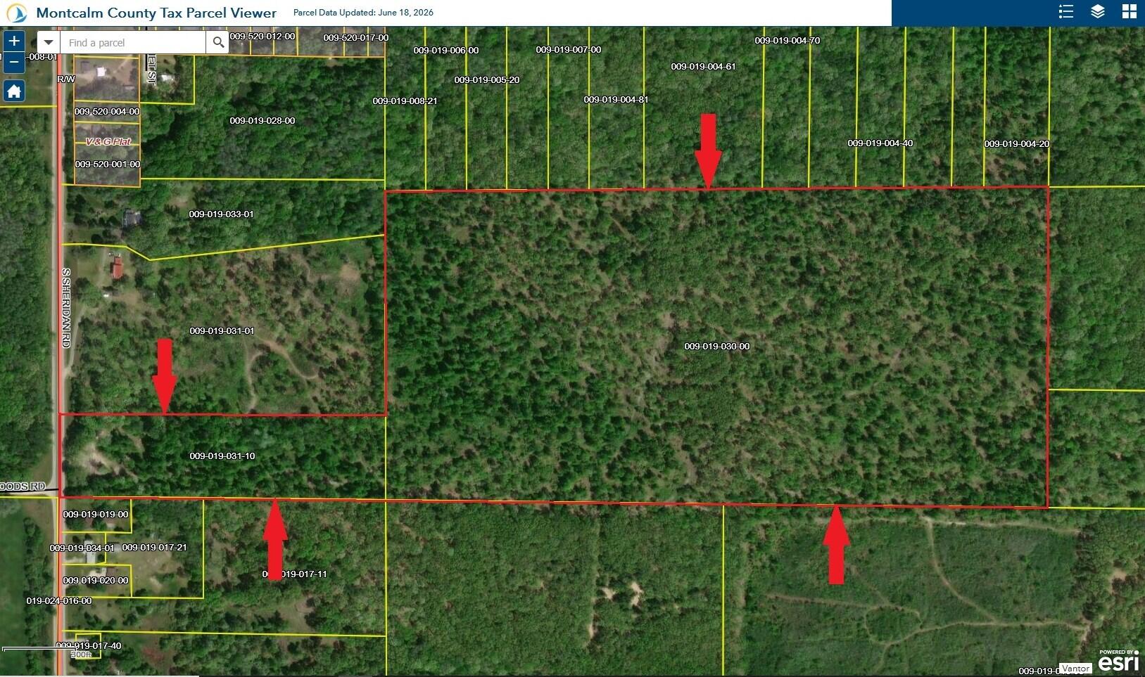 South Sheridan Road Sheridan, MI 48884 - Photo 78 of 83 Aerial1
