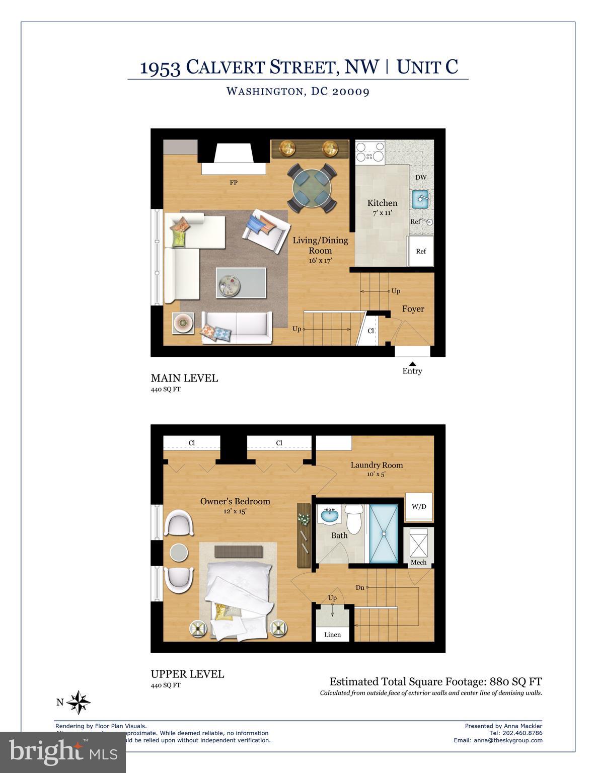 1953 Calvert Street Northwest, Unit C Washington, DC 20009 - Photo 13 of 19 Gallery Image 13