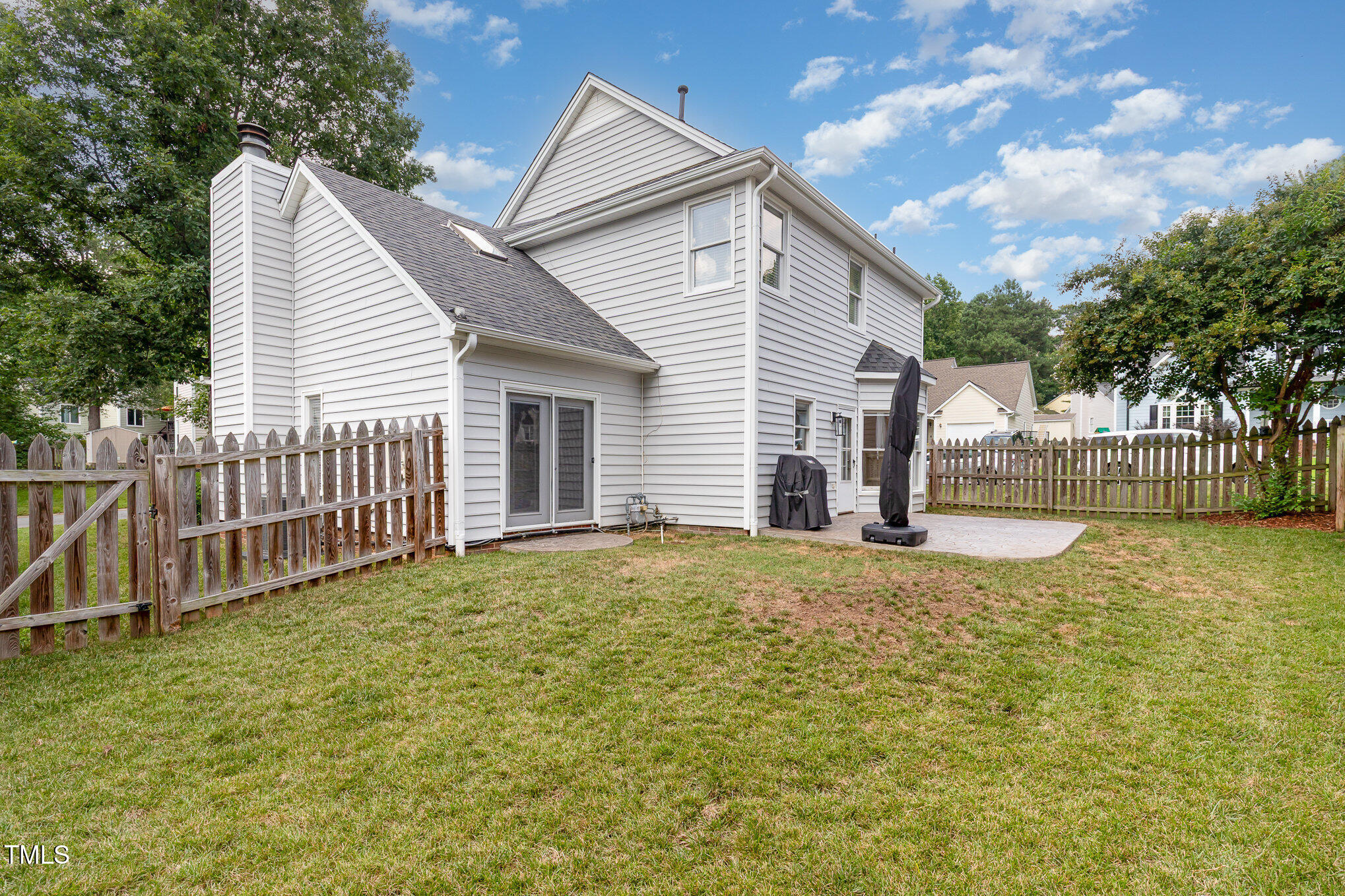 5609 Edgebury Road Raleigh, NC 27613 - Photo 29 of 31 Fenced back yard.