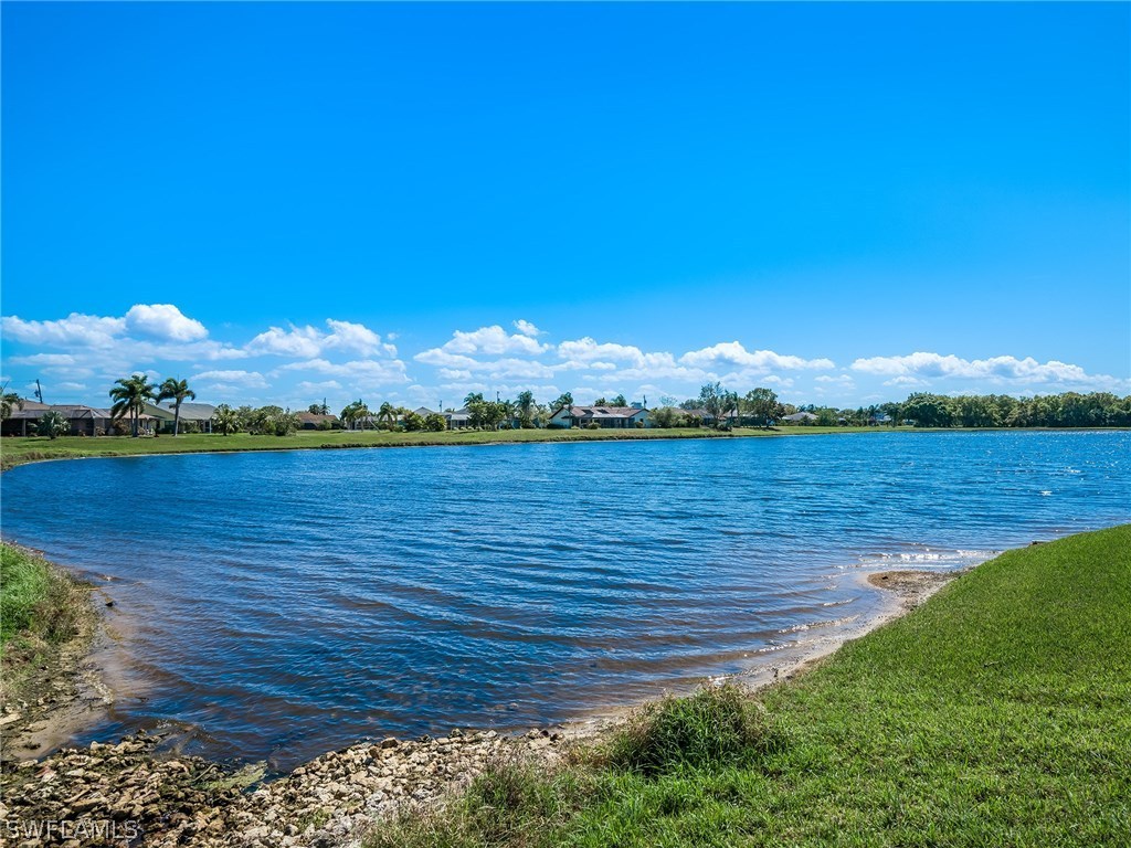 2170 Peterborough Road Punta Gorda, FL 33983 - Photo 3 of 10 a view of a lake with a big yard