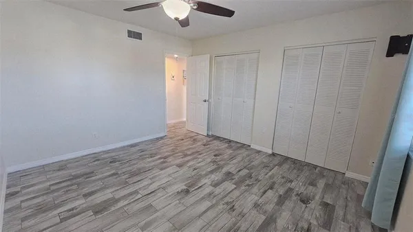 wooden floor in an empty room