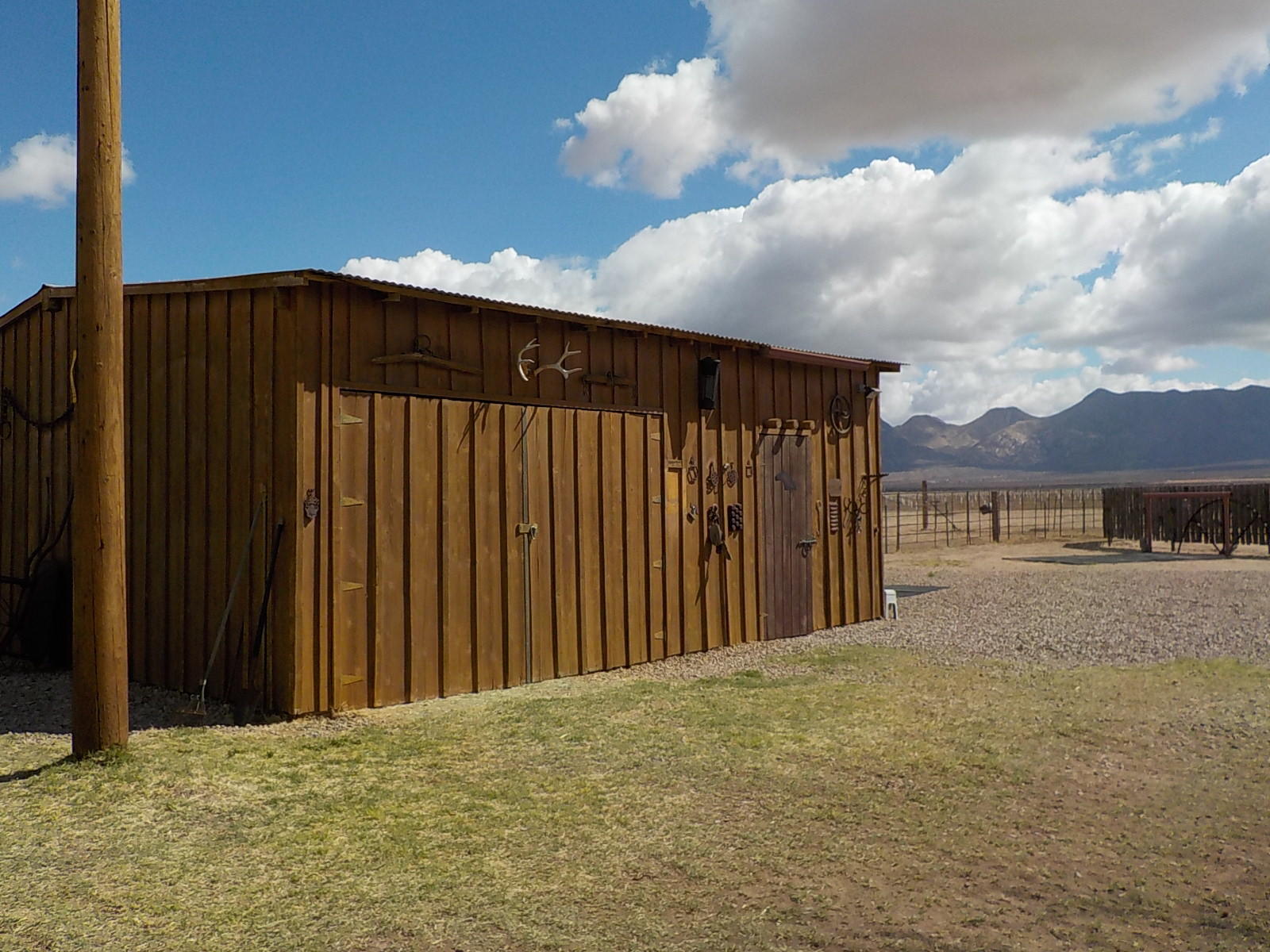10023 North Bell Road Elfrida, AZ 85610 - Photo 24 of 51 a view of a black gate