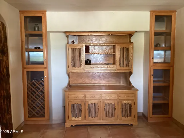 a close view of fireplace