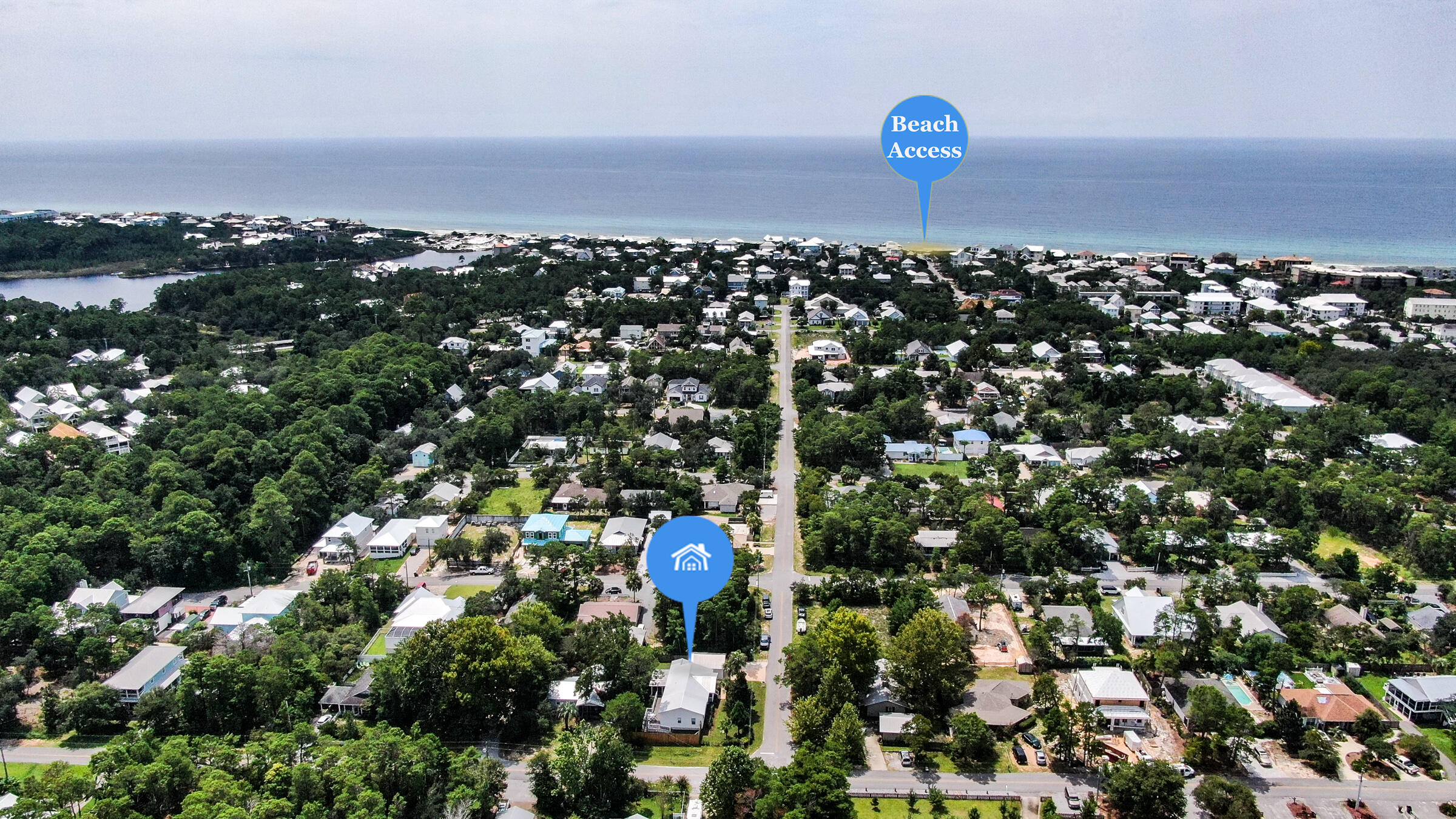 149 Acacia Street Santa Rosa Beach, FL 32459 - Photo 42 of 45 a view of a city