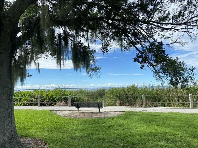 a view of an outdoor space and yard
