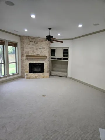 a view of kitchen and microwave