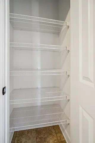 a close view of utility room