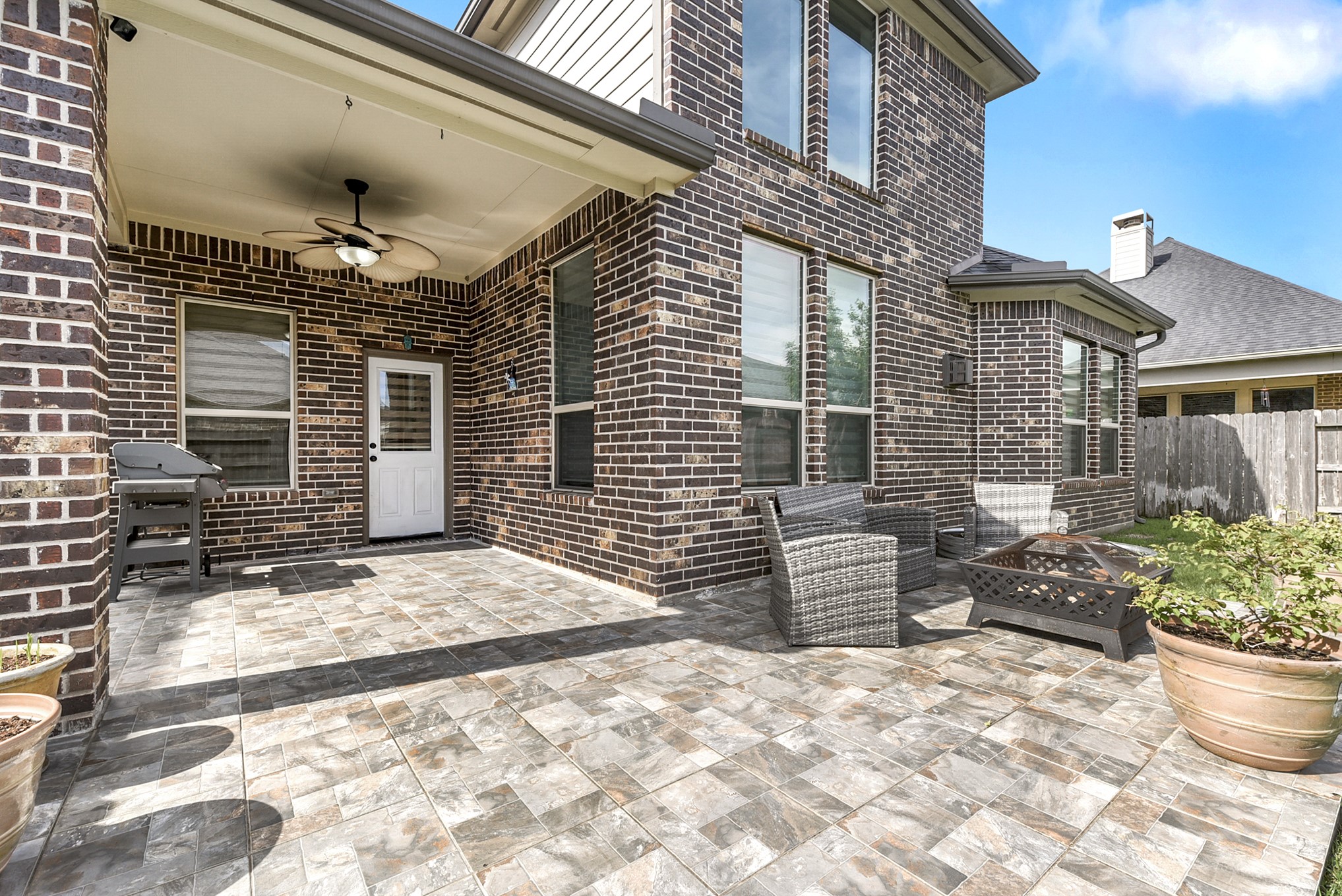29022 Pinnacle Ridge Drive Katy, TX 77494 - Photo 42 of 45 a backyard of a house with seating space