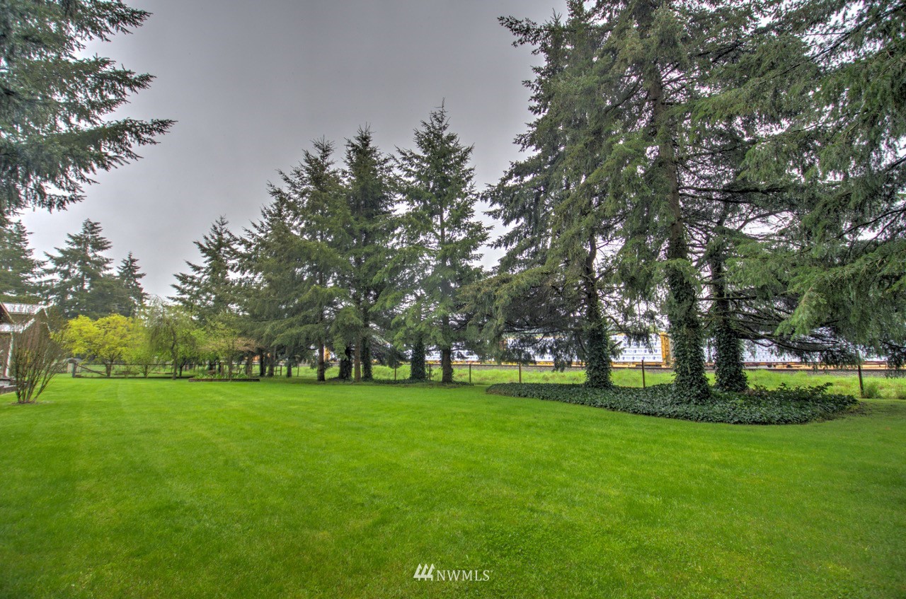 18101 Canaday Lane Southwest Rochester, WA 98579 - Photo 22 of 32 a view of a grassy field with trees