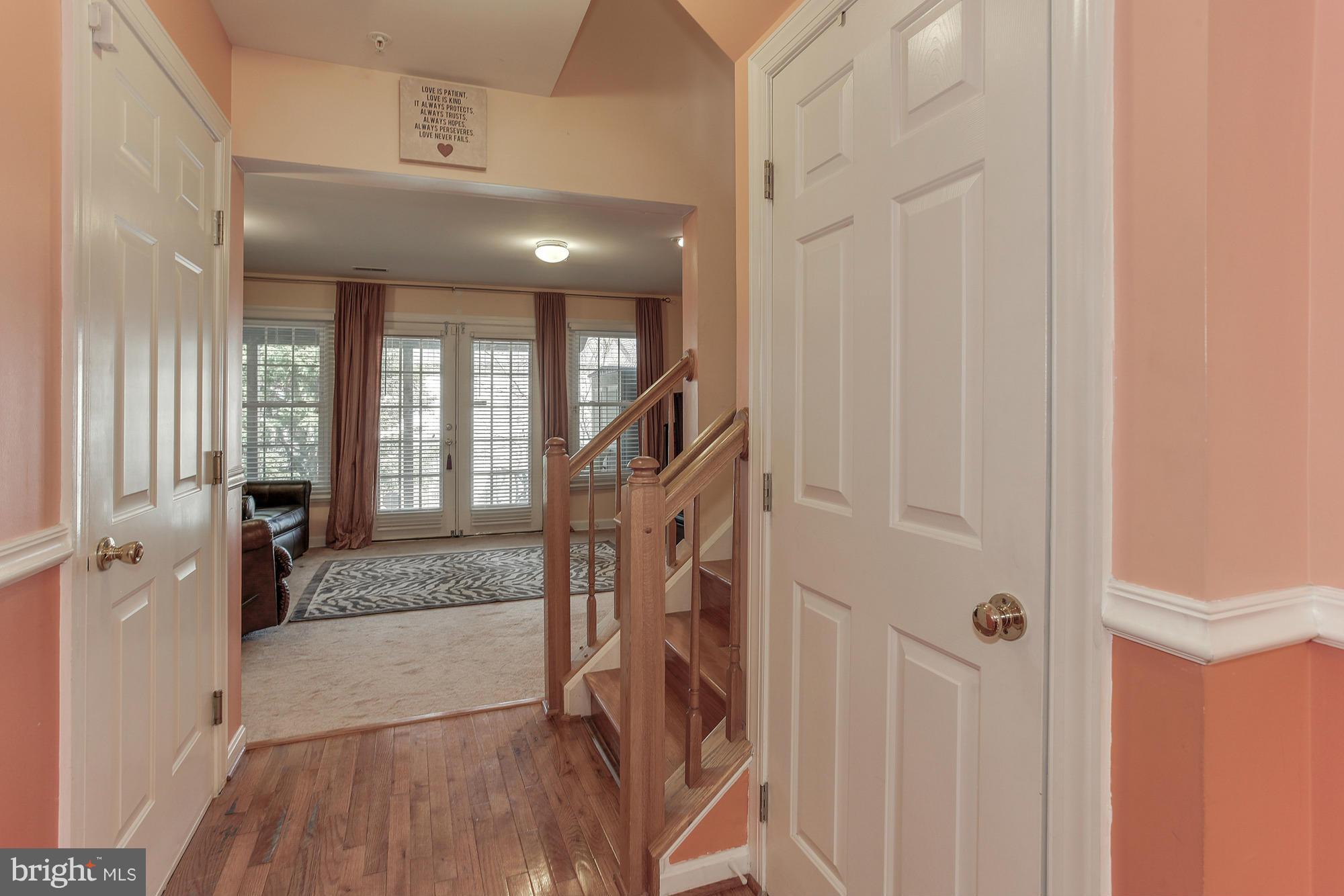 3504 Hammerstone Road Laurel, MD 20724 - Photo 3 of 30 a view of entryway and hall with wooden floor