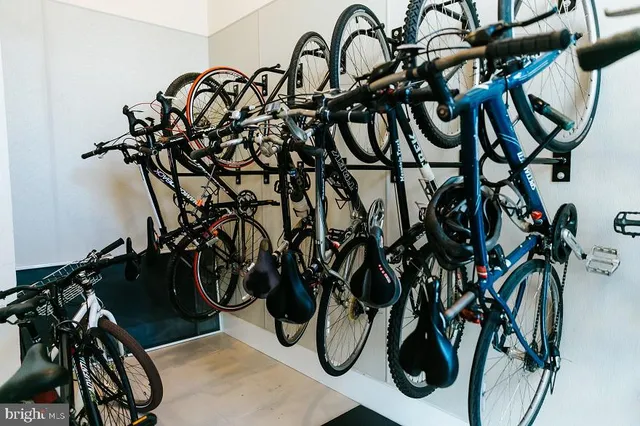 a view of a building entrance