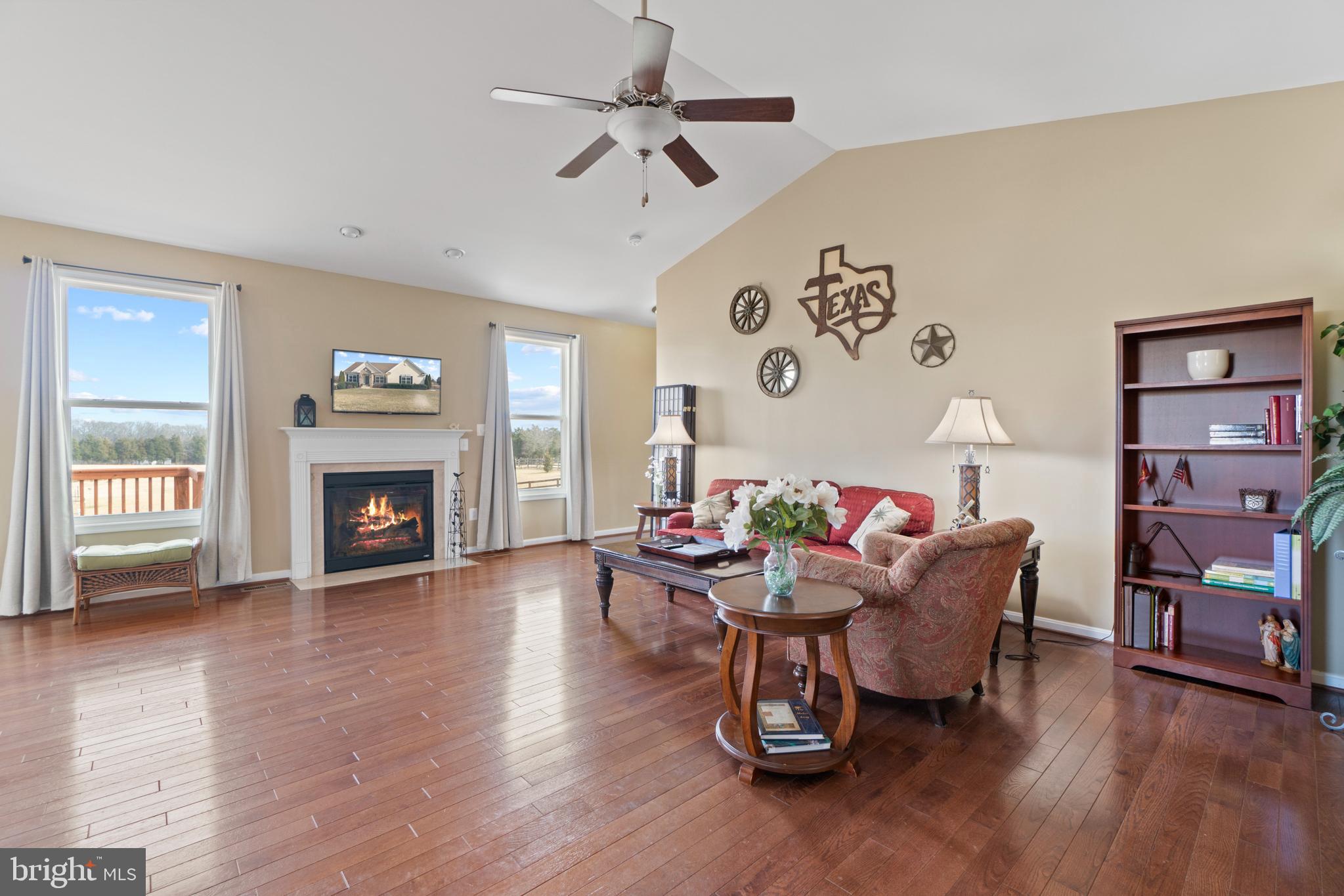 92 Heflin Road Stafford, VA 22556 - Photo 3 of 48 Fireplace in family room