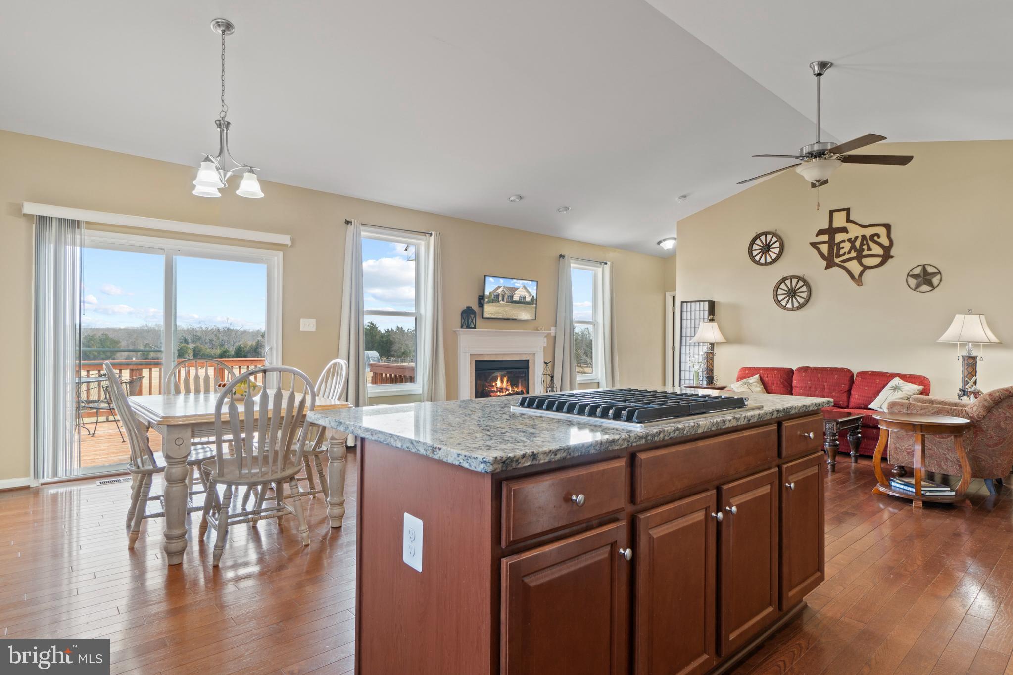 92 Heflin Road Stafford, VA 22556 - Photo 4 of 48 Kitchen island with propane cooktop