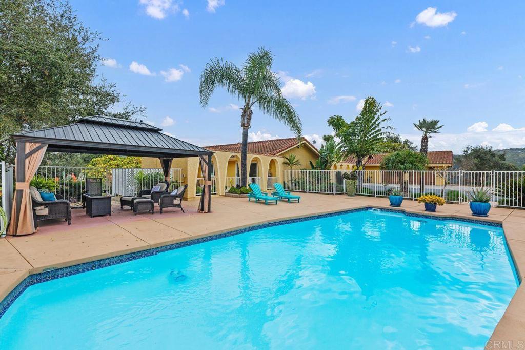 20101 Elfin Forest Road Escondido, CA 92029 - Photo 1 of 1 a swimming pool with patio outdoor seating and yard