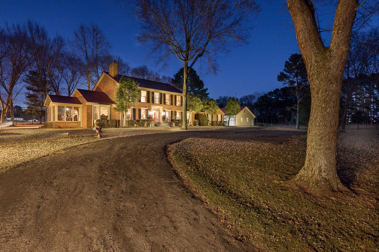 a view of a street with houses