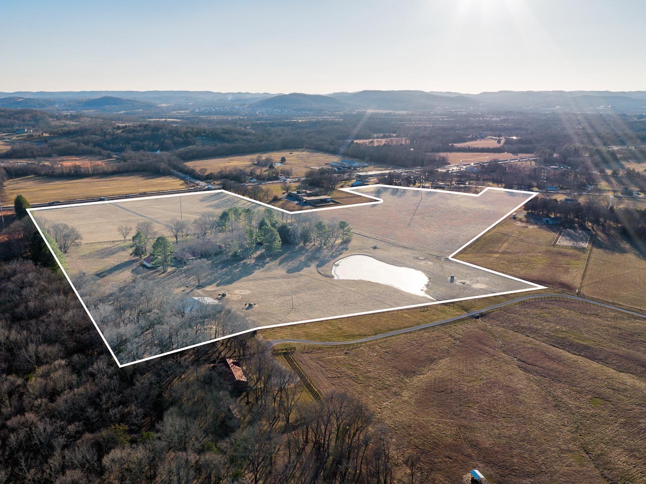 4832 Murfreesboro Road Arrington, TN 37014 - Photo 2 of 70 an aerial view of residential houses with outdoor space
