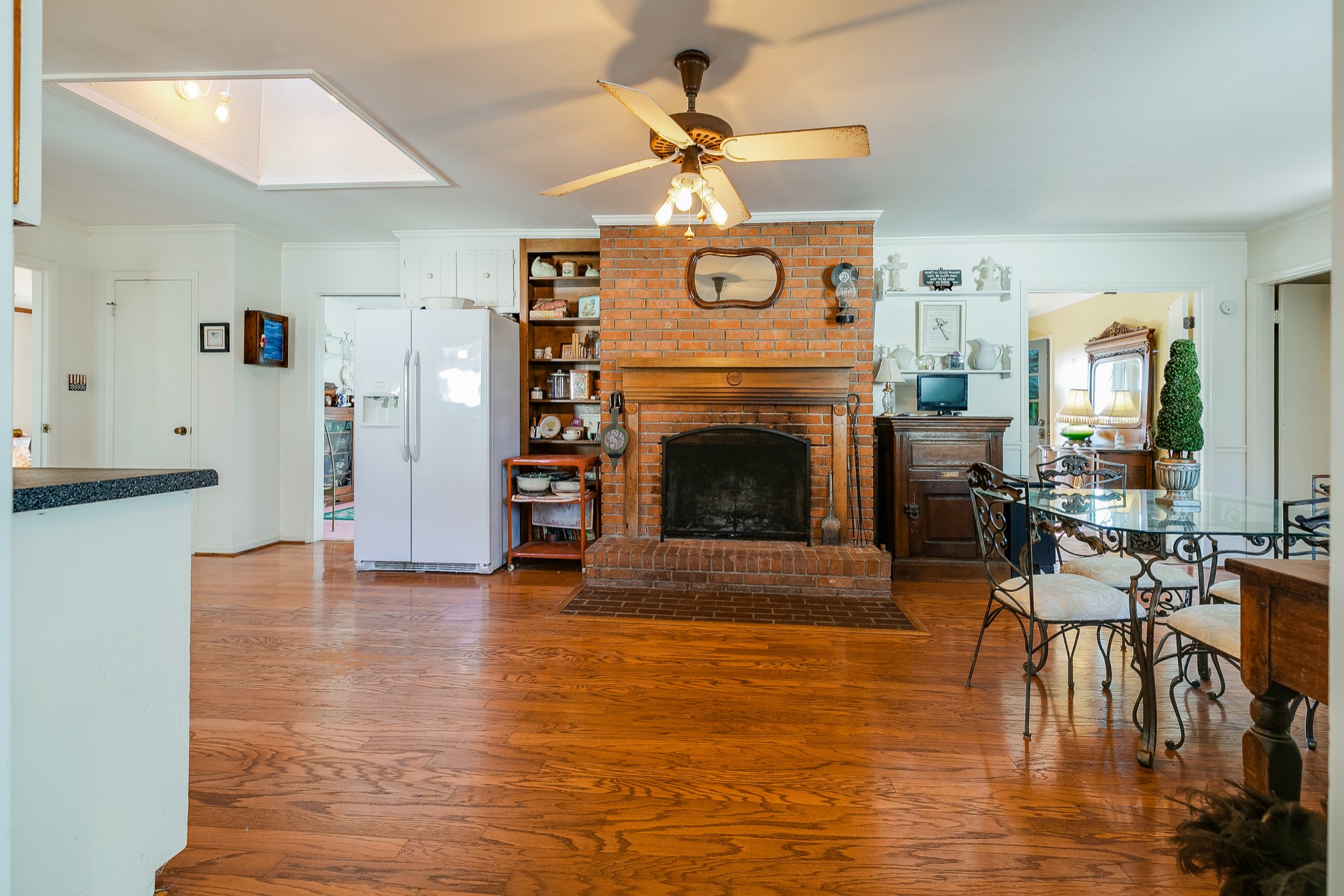 4832 Murfreesboro Road Arrington, TN 37014 - Photo 54 of 70 a view of a livingroom with furniture and a fireplace
