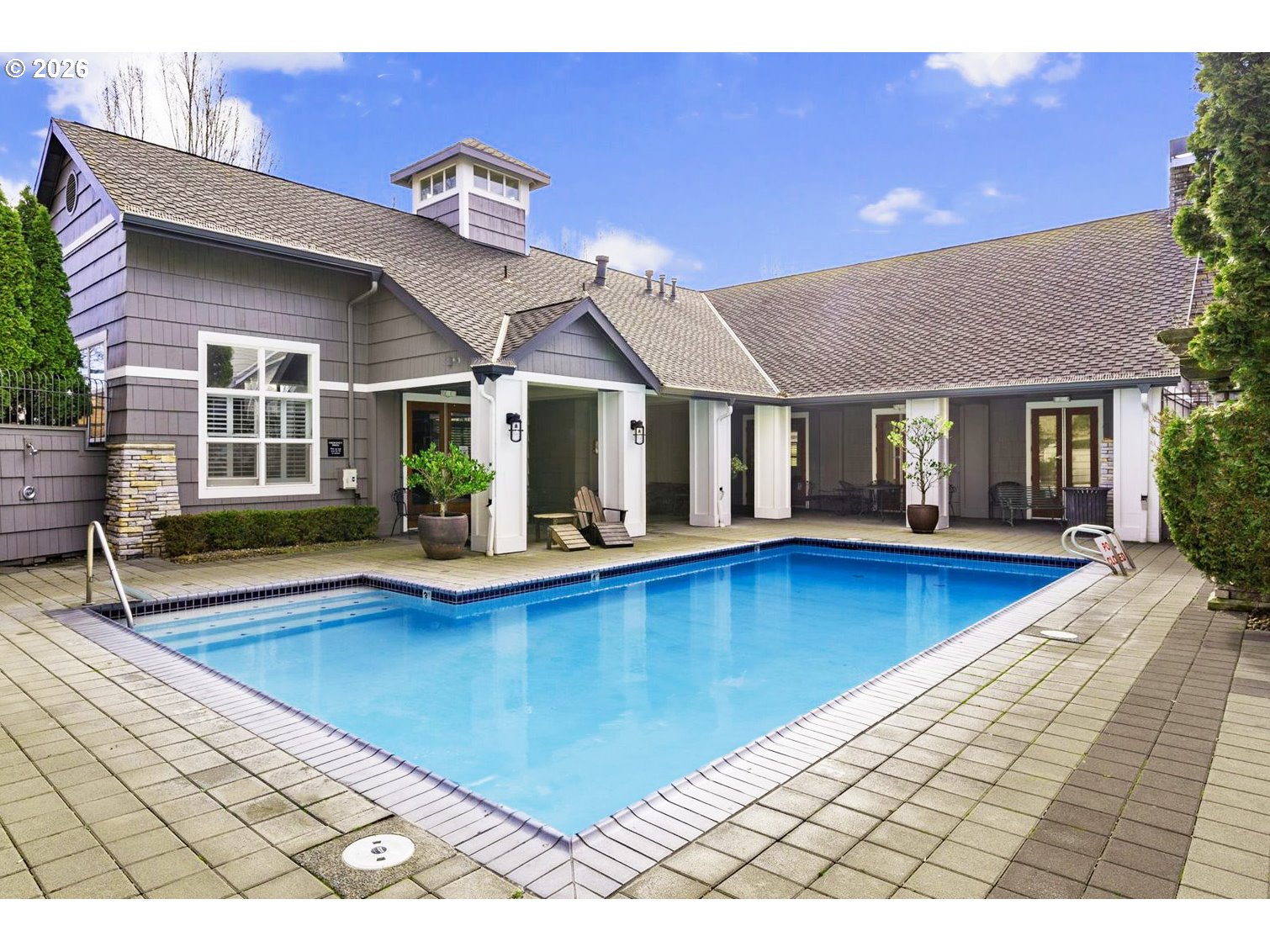 1814 Southeast Cutter Lane Vancouver, WA 98661 - Photo 26 of 40 a view of house with swimming pool and furniture