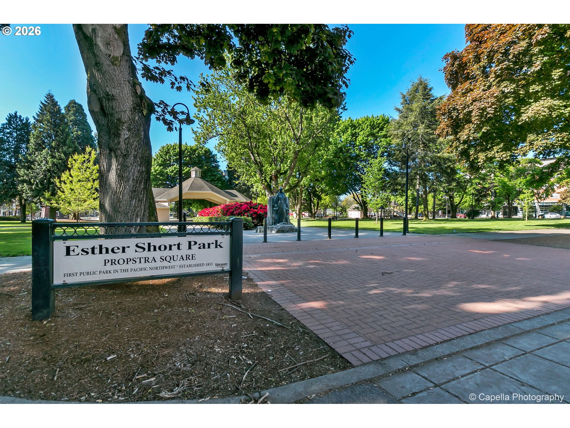 1814 Southeast Cutter Lane Vancouver, WA 98661 - Photo 34 of 40 a view of outdoor space with sign board