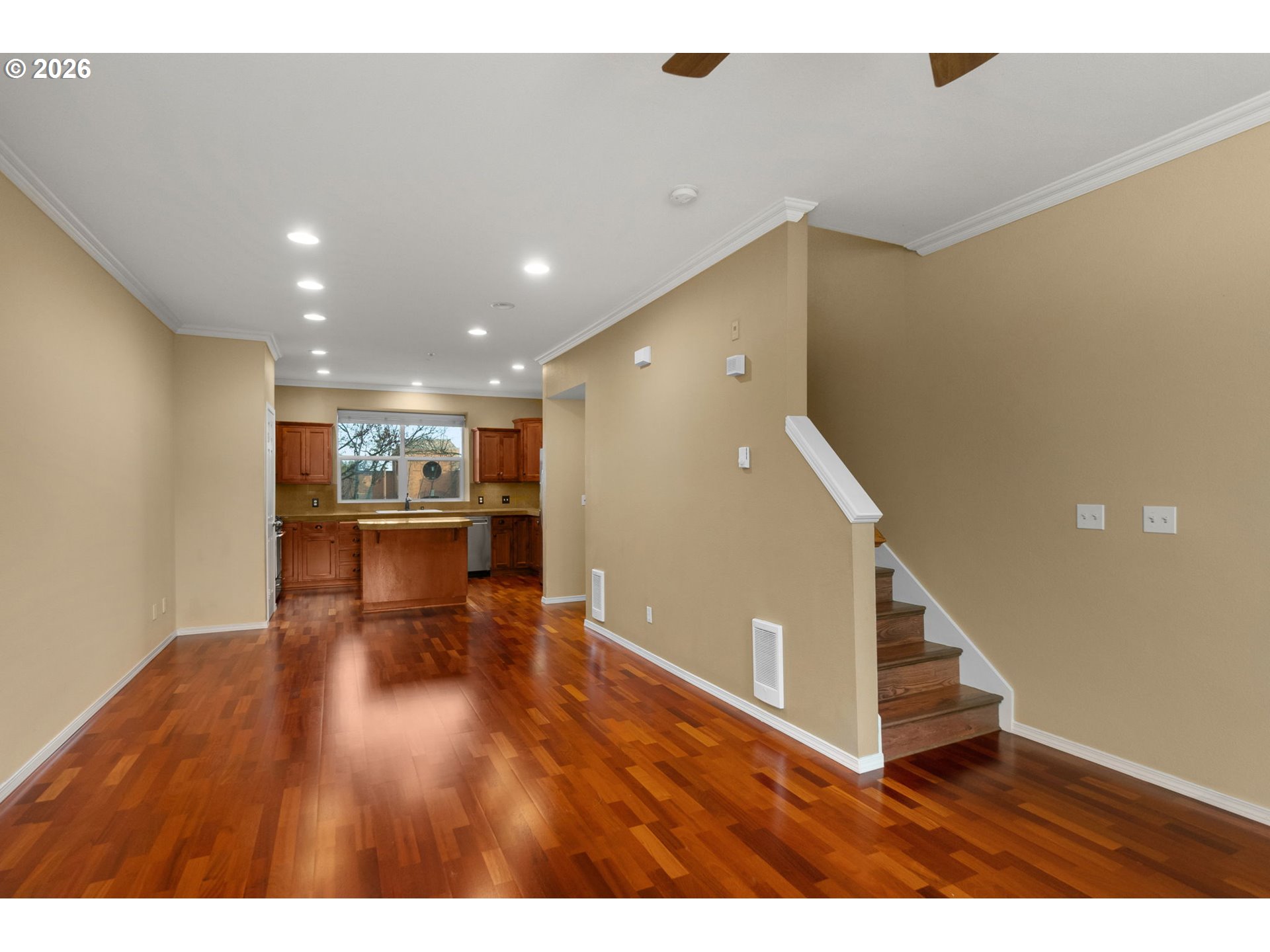 1814 Southeast Cutter Lane Vancouver, WA 98661 - Photo 8 of 40 a view of empty room with wooden floor