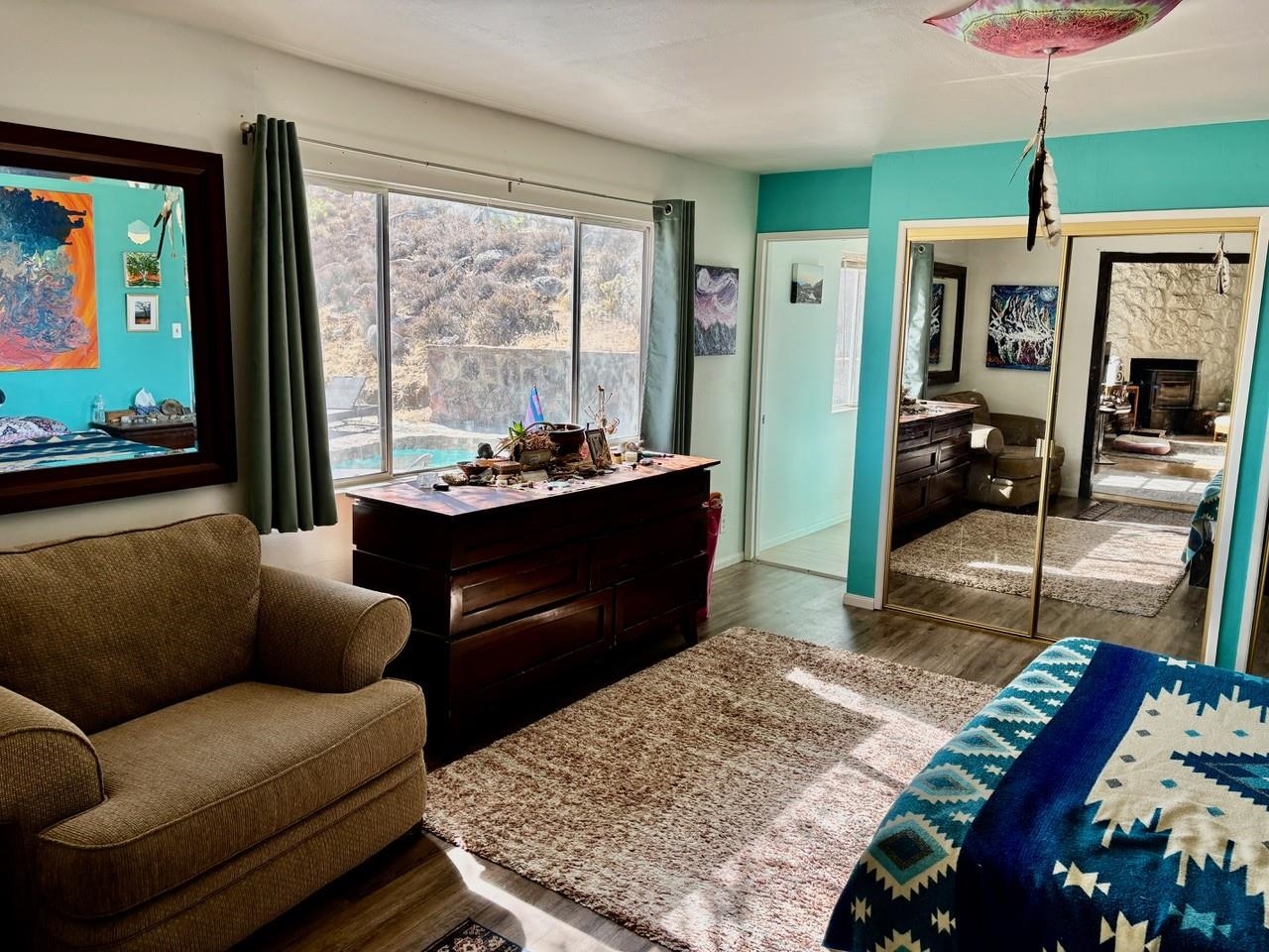 57 Bir Road, Unit 1 Bishop, CA 93514 - Photo 8 of 35 a living room with furniture and a large window