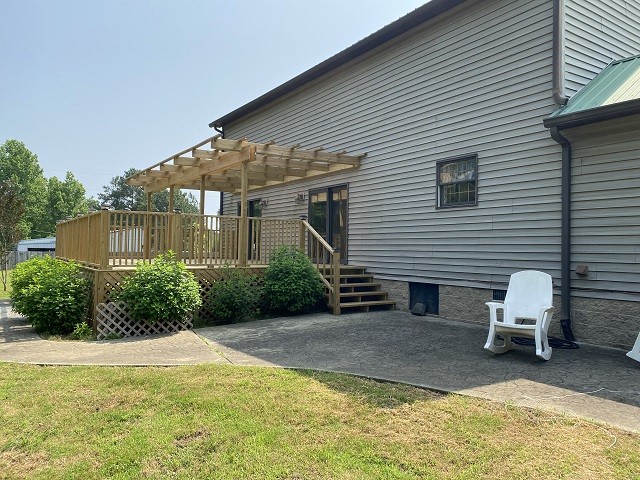 398 Azbill Road Lexington, TN 38351 - Photo 31 of 40 a view of backyard with patio