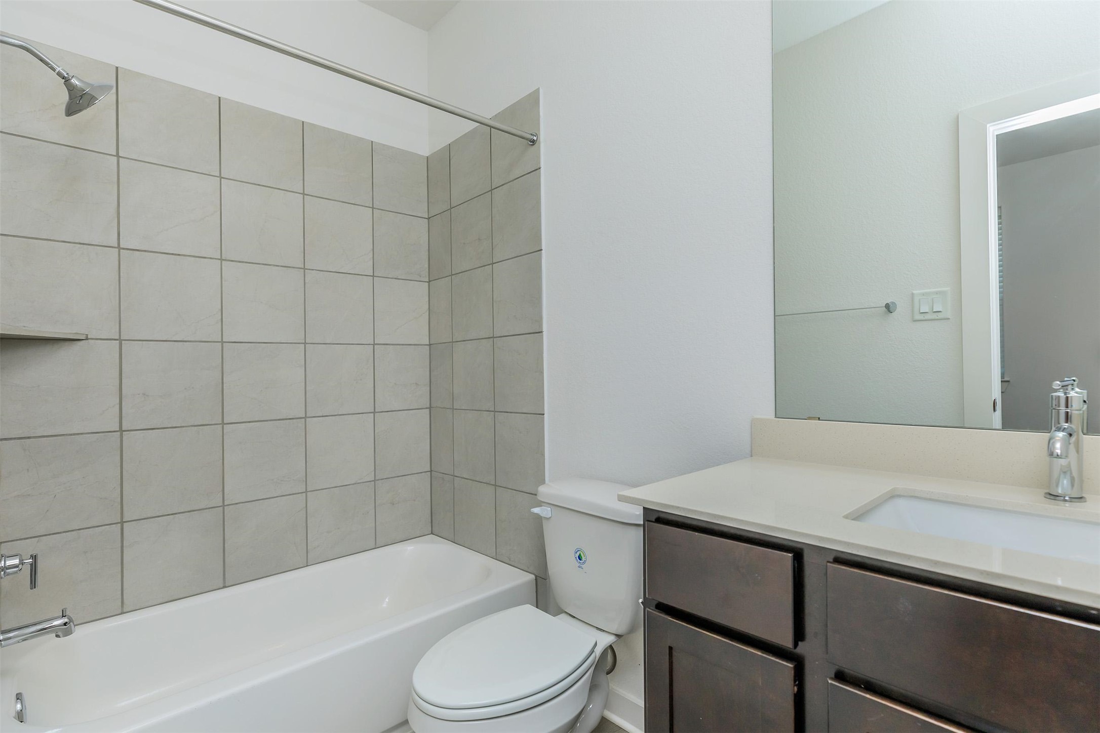 428 Ozark Trail Leander, TX 78641 - Photo 15 of 27 a bathroom with a sink a toilet and bathtub
