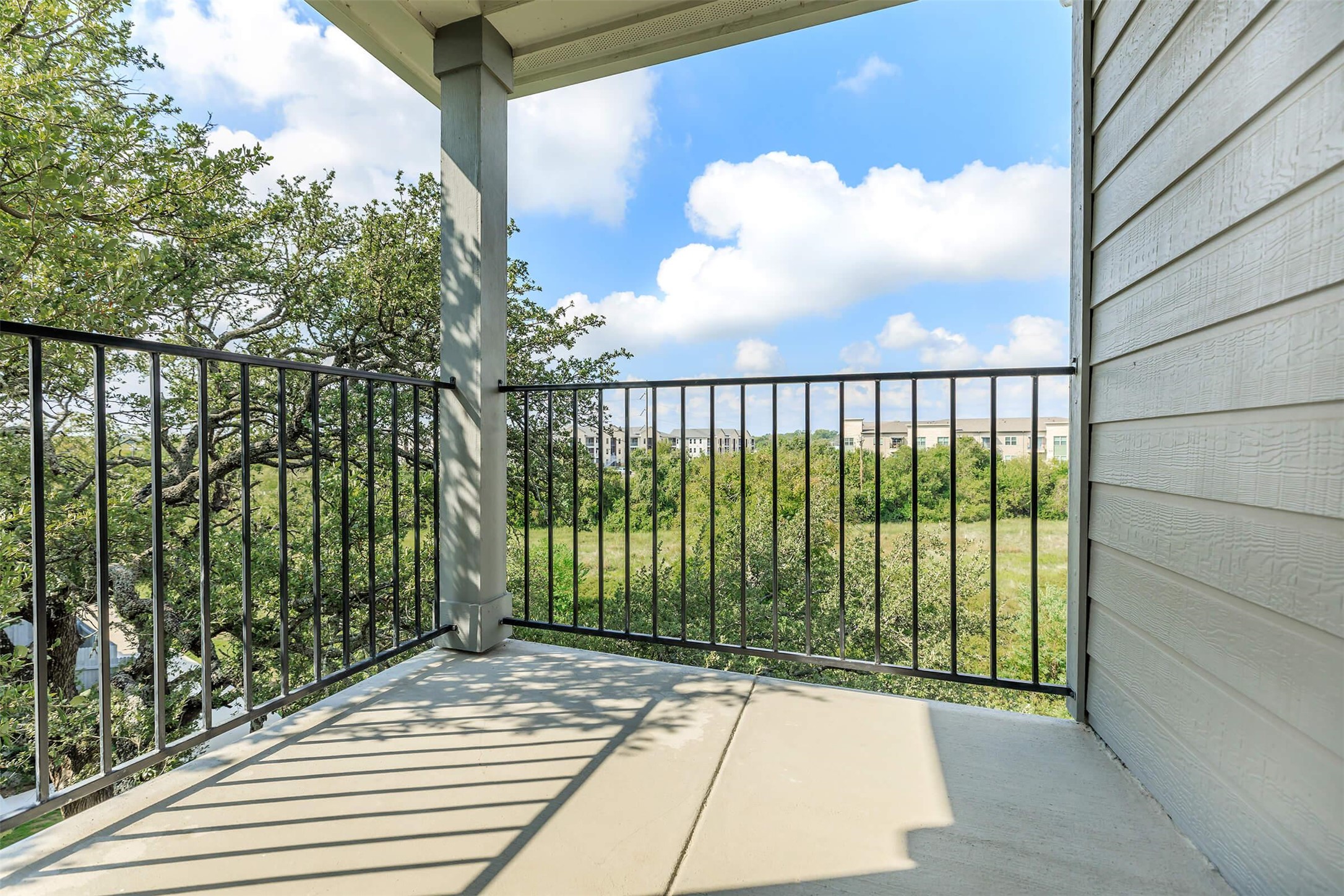 428 Ozark Trail Leander, TX 78641 - Photo 17 of 27 a view of a balcony with a street view