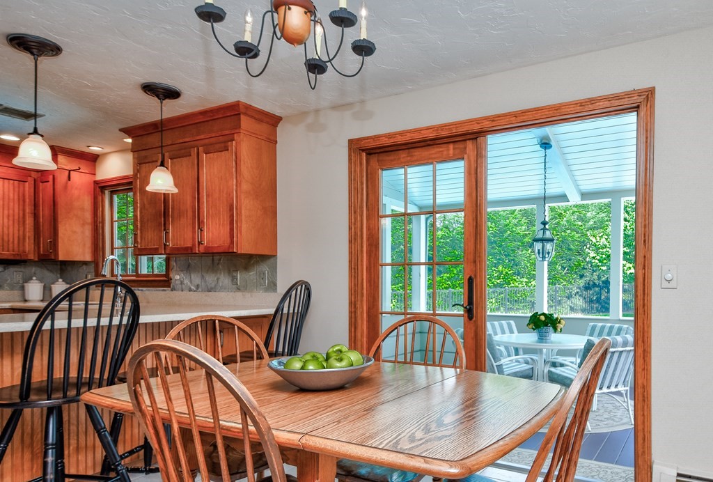 6 Dale Road Hopkinton, MA 01748 - Photo 18 of 39 a view of a dining room with furniture window and outside view