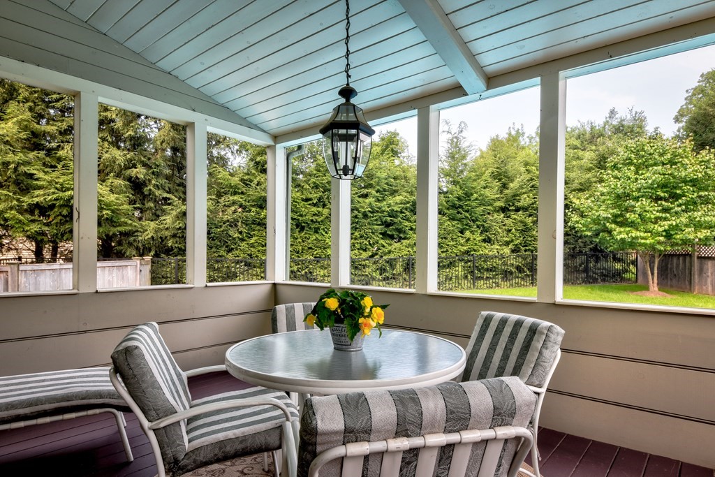 6 Dale Road Hopkinton, MA 01748 - Photo 19 of 39 a view of a dining room with furniture window and outside view