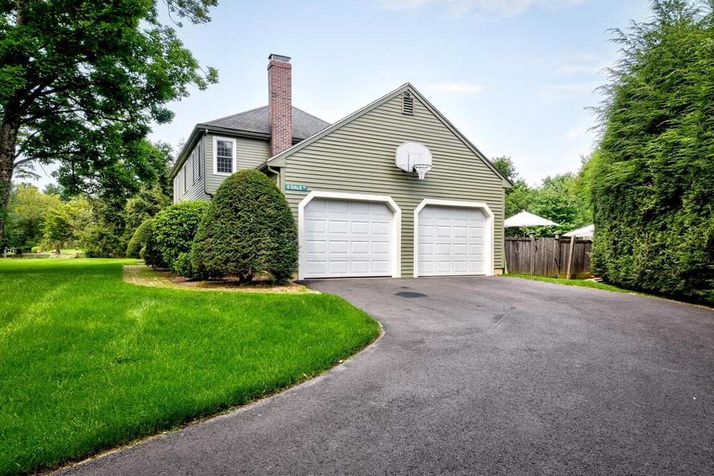 6 Dale Road Hopkinton, MA 01748 - Photo 38 of 39 a front view of house with yard and green space