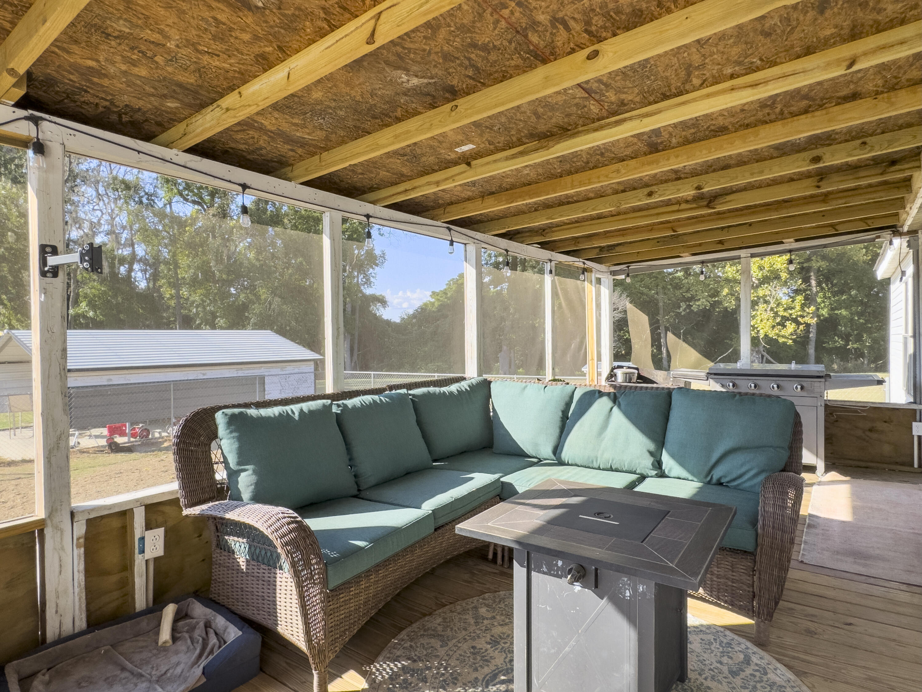 4160 Cleveland Street Elloree, SC 29047 - Photo 31 of 47 Screened Porch