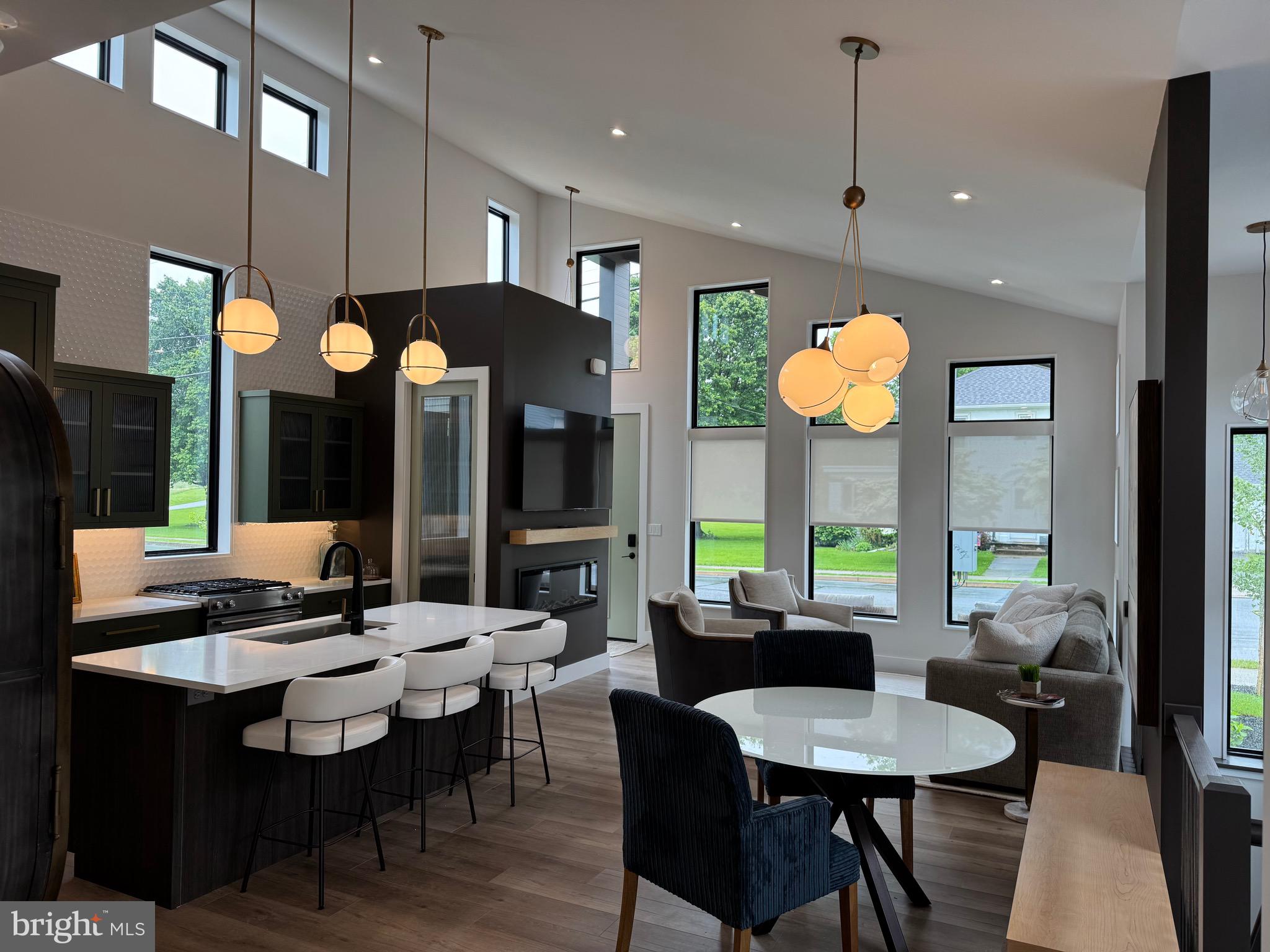 256 South Cedar Street Lititz, PA 17543 - Photo 2 of 25 a view of a dining room and a table and chairs in the kitchen