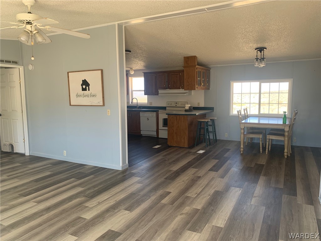 4745 Smoketree Road Golden Valley, AZ 86413 - Photo 5 of 33 a kitchen with a refrigerator and a sink