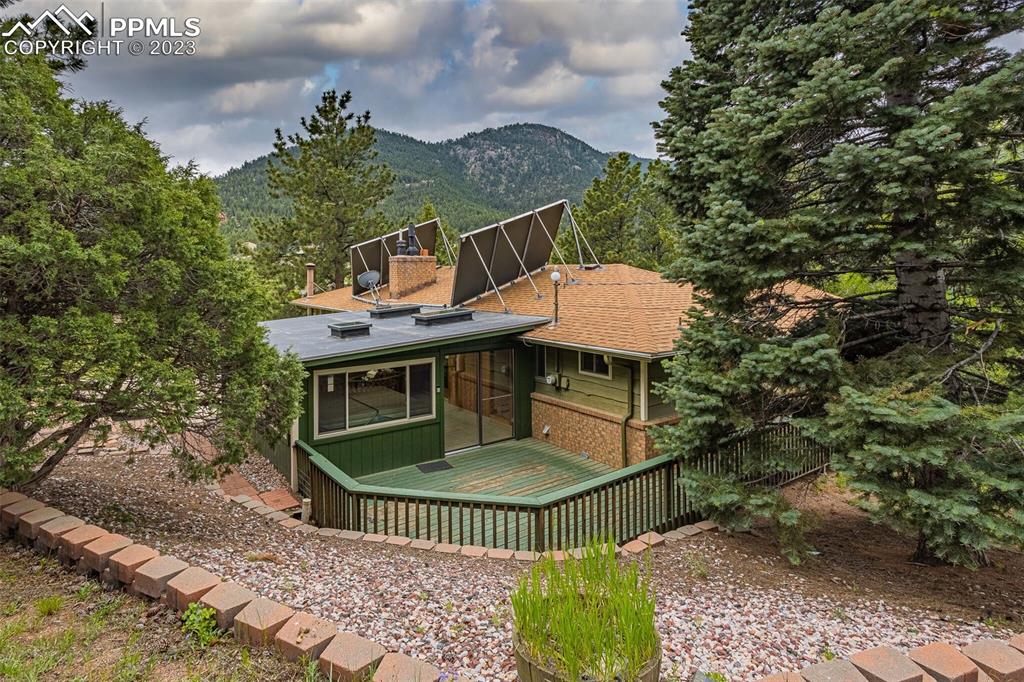 98 Button Rock Road Lyons, CO 80540 - Photo 38 of 49 a view of a balcony