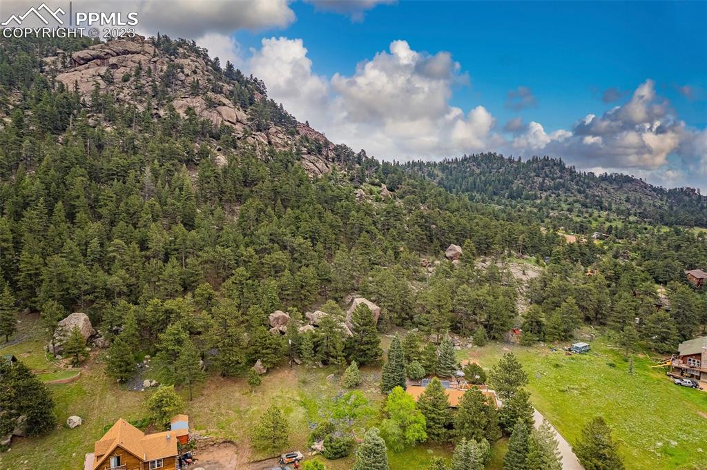 98 Button Rock Road Lyons, CO 80540 - Photo 48 of 49 a view of a lake in middle of forest