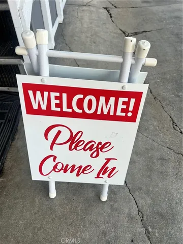 a sign broad on the wall