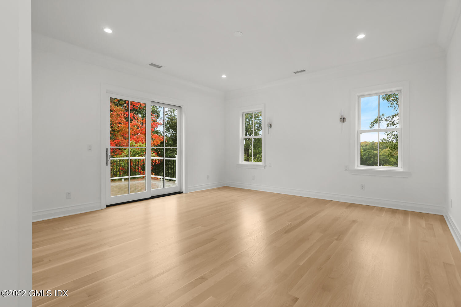 108 Sheephill Road Riverside, CT 06878 - Photo 21 of 47 wooden floor in an empty room with a window