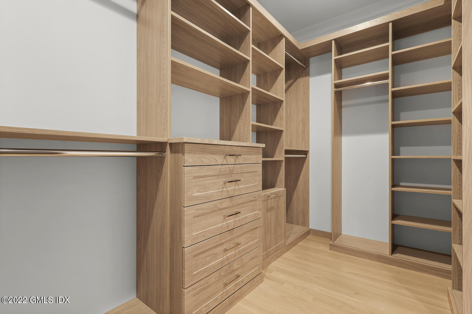 108 Sheephill Road Riverside, CT 06878 - Photo 24 of 47 a view of walk in closet with empty racks