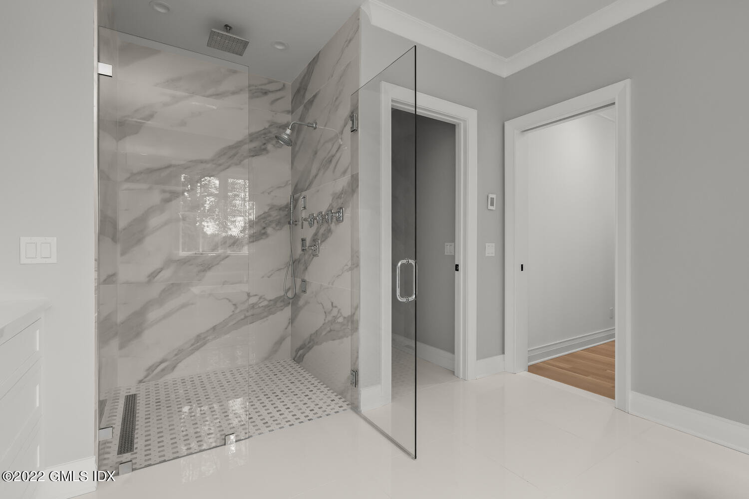 108 Sheephill Road Riverside, CT 06878 - Photo 27 of 47 a bathroom with a shower