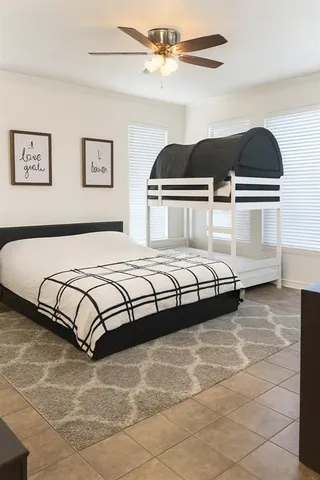 a view of lake with green space