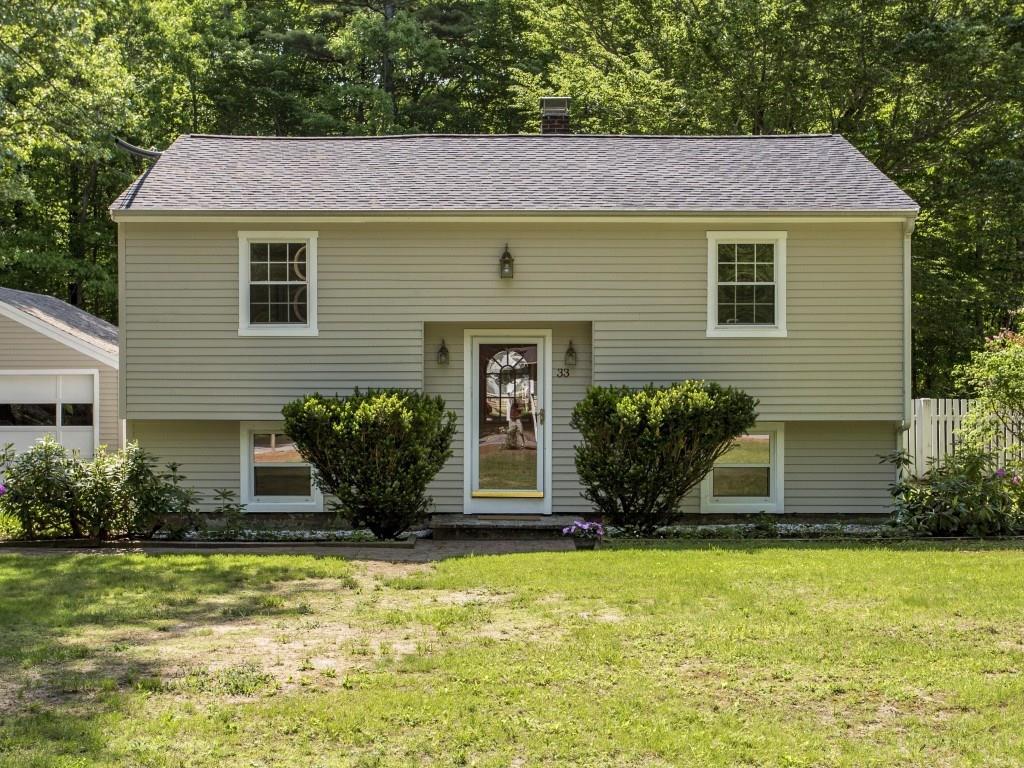 33 Skillin Road Cumberland, ME 04021 - Photo 2 of 32 A close-up of the front door and...